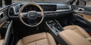 2024 Kia Sorento dashboard and steering wheel |  Frederick, MD