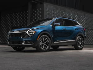 left front angle of a 2024 Kia Sportage Hybrid | Frederick, MD
