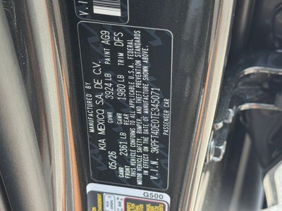 2026 Kia K4 LXS