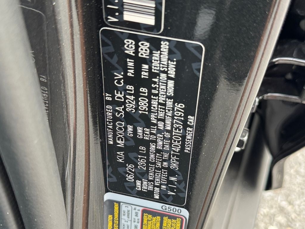 2026 Kia K4 LXS