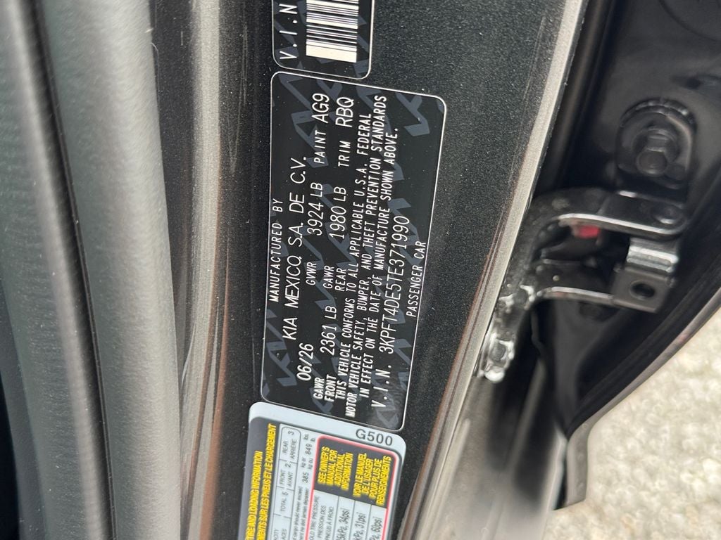 2026 Kia K4 LXS