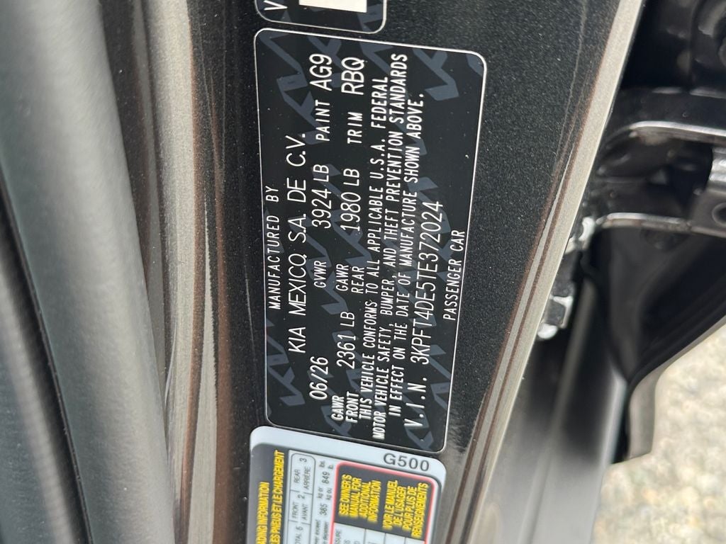 2026 Kia K4 LXS