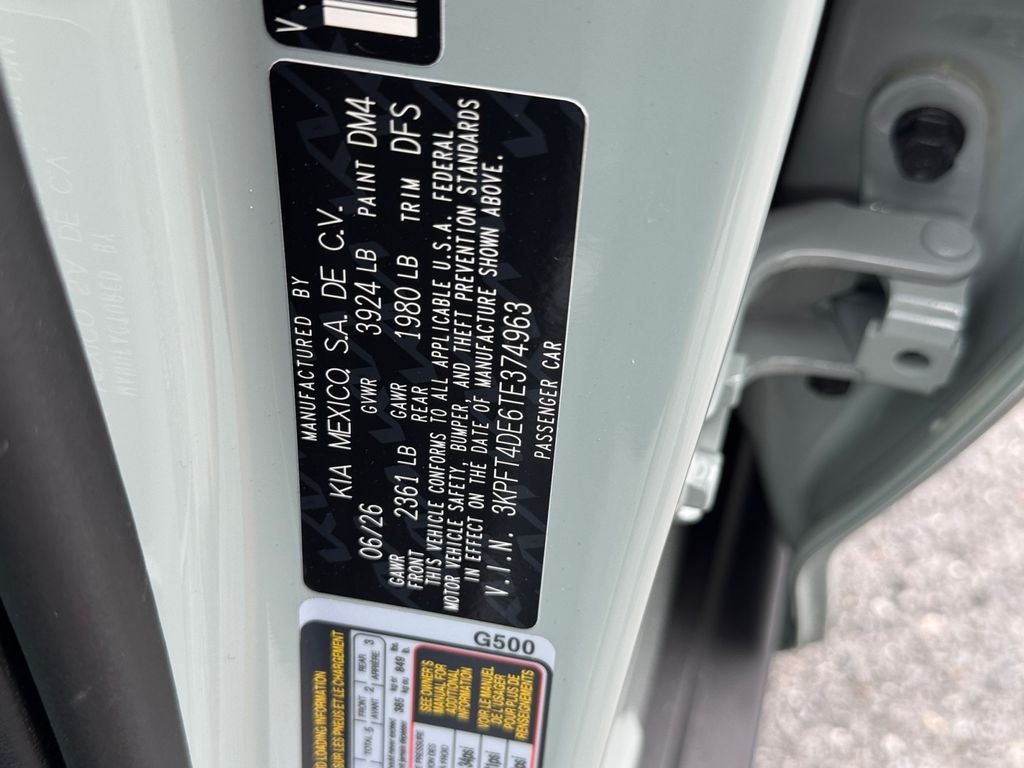 2026 Kia K4 LXS