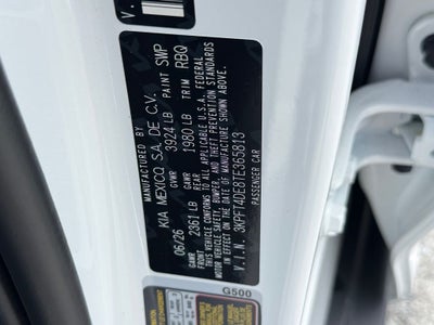 2026 Kia K4 LXS