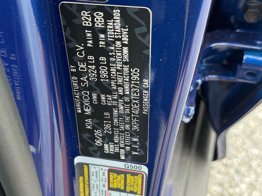 2026 Kia K4 LXS