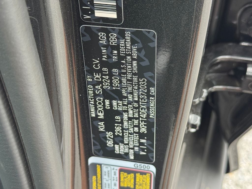 2026 Kia K4 LXS