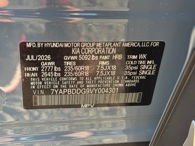 2027 Kia Sportage Hybrid S