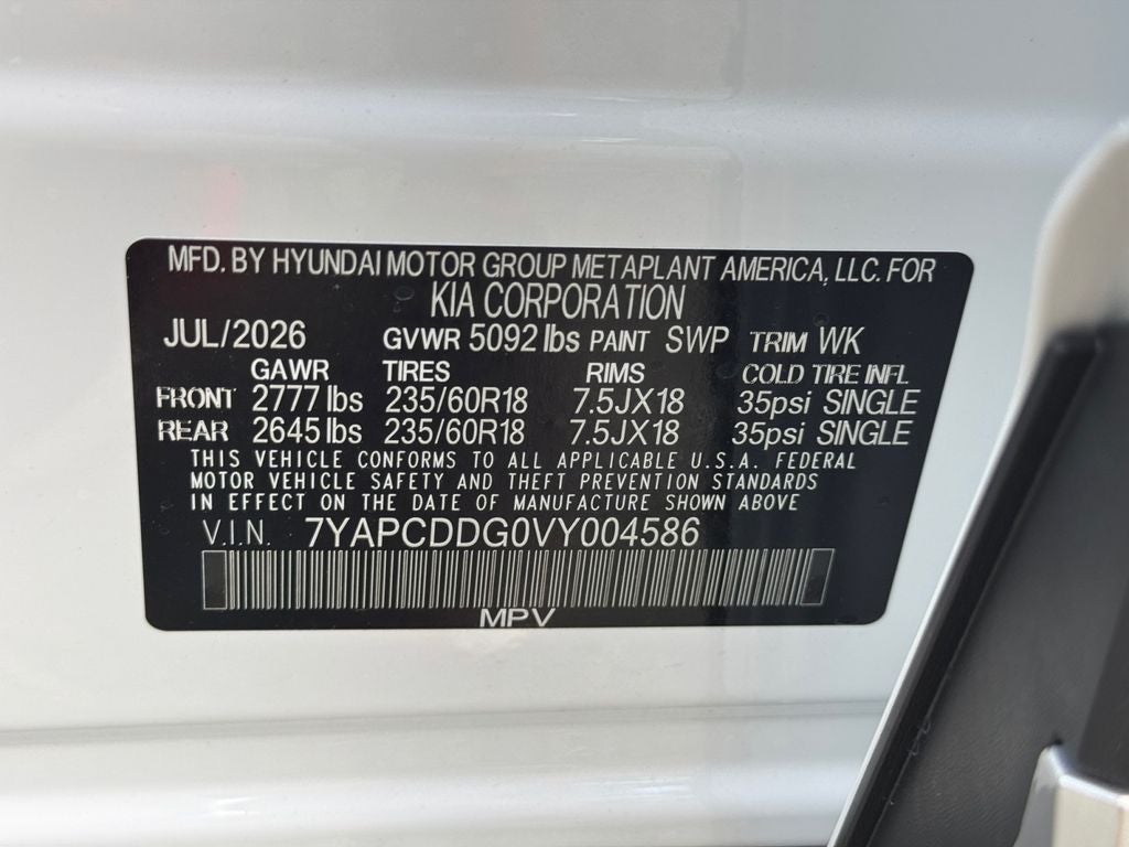 2027 Kia Sportage Hybrid EX