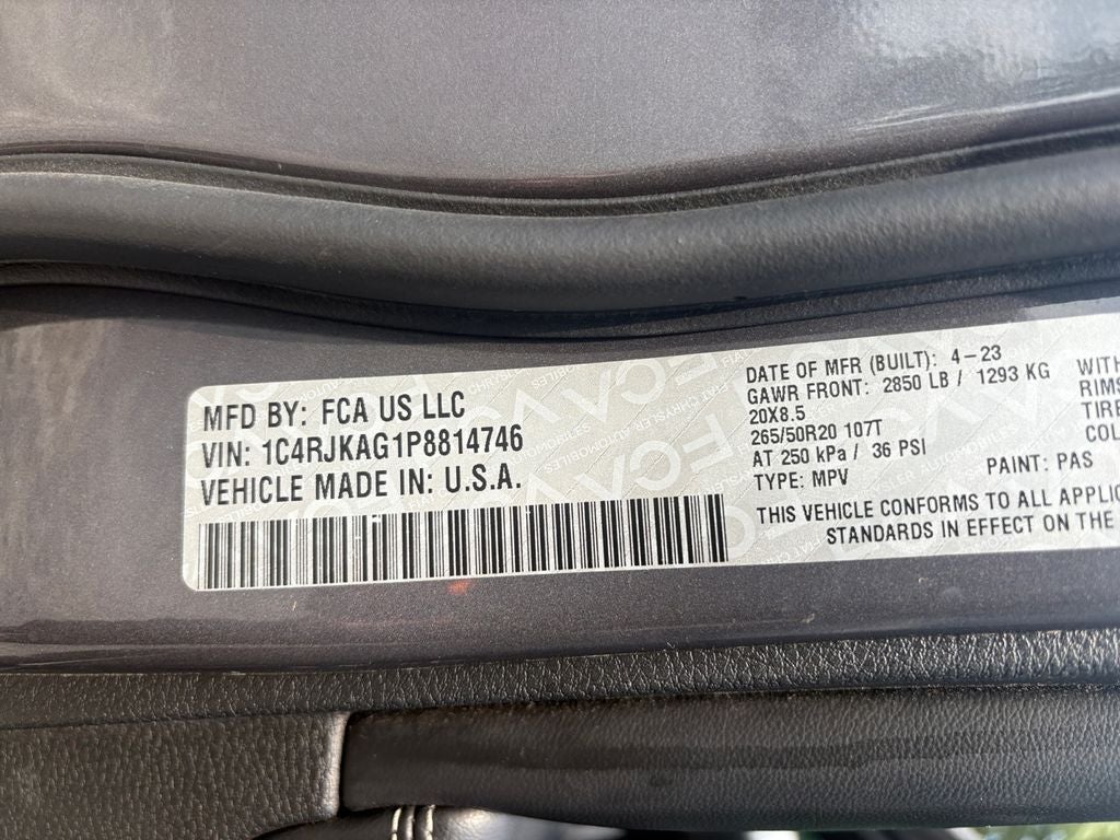 2023 Jeep Grand Cherokee L Altitude