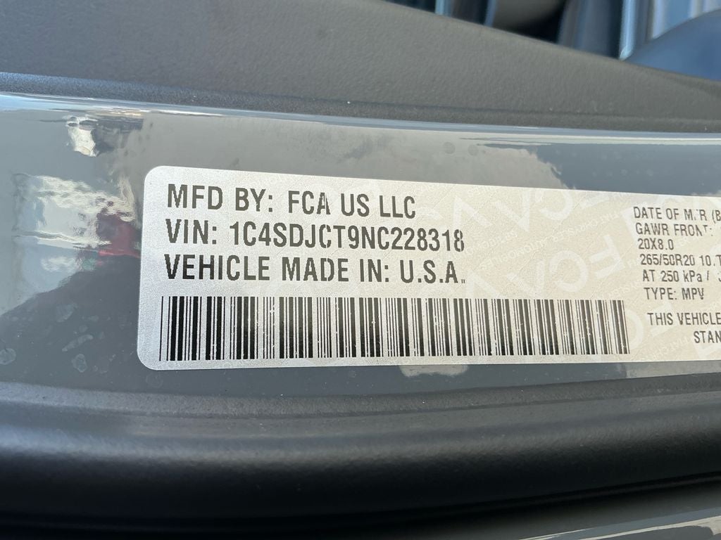 2022 Dodge Durango R/T