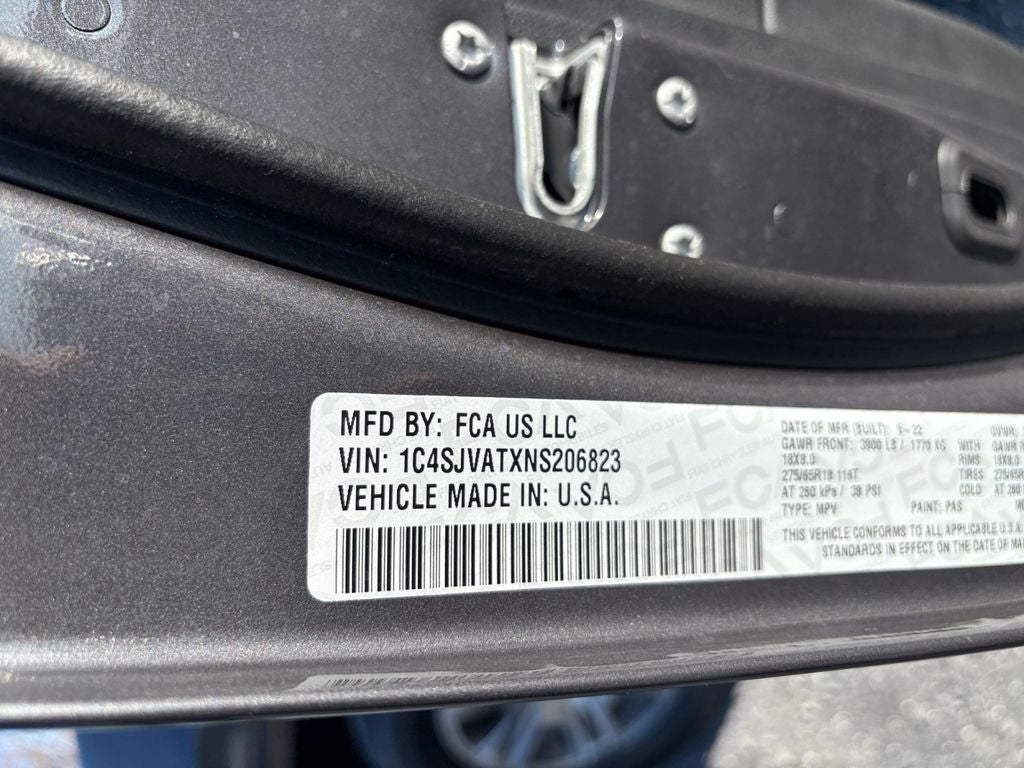 2022 Jeep Wagoneer Series I