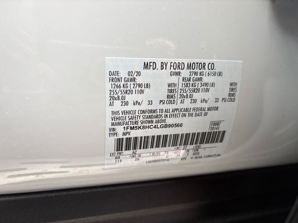 2020 Ford Explorer Platinum