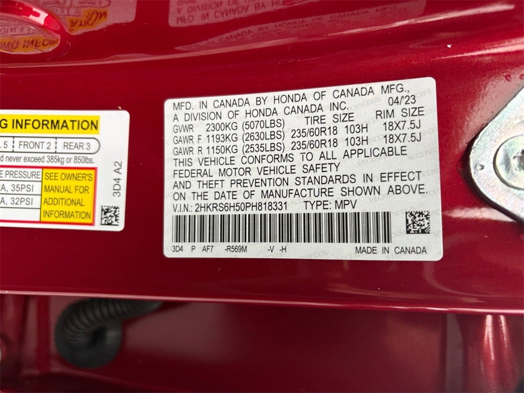 2023 Honda CR-V Hybrid Sport