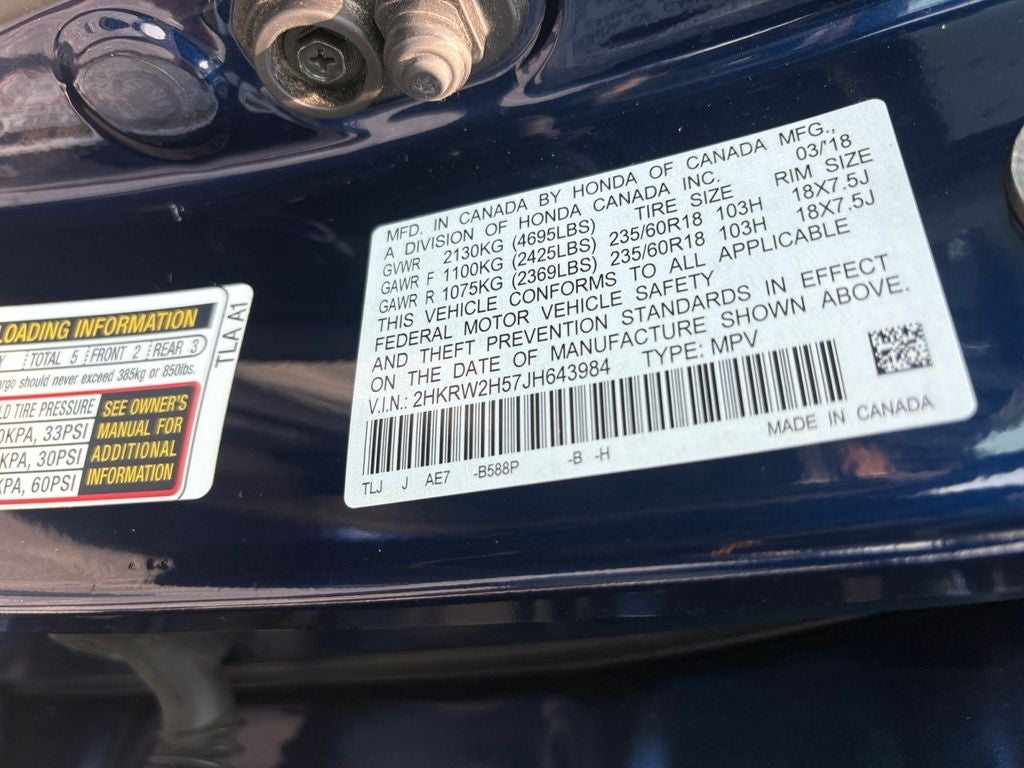 2018 Honda CR-V EX
