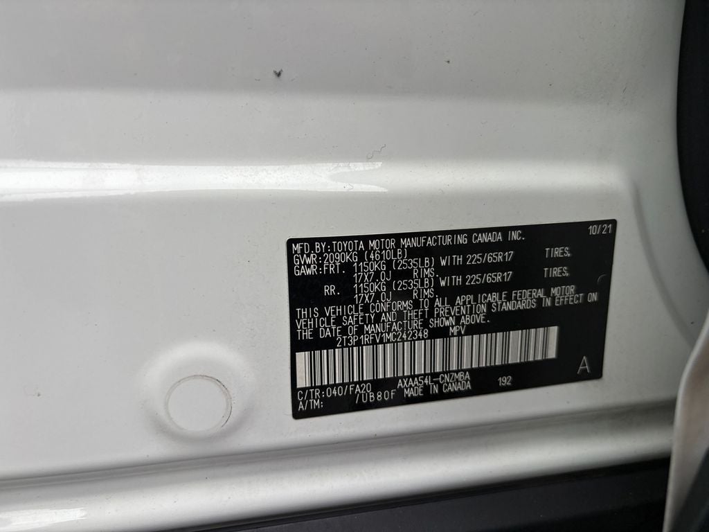 2021 Toyota RAV4 XLE