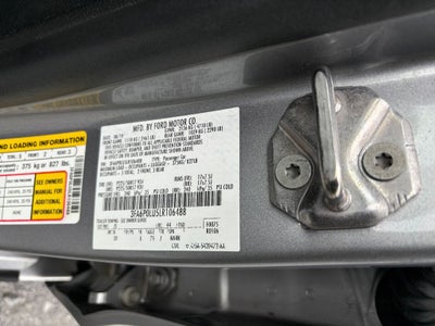 2020 Ford Fusion Hybrid SE
