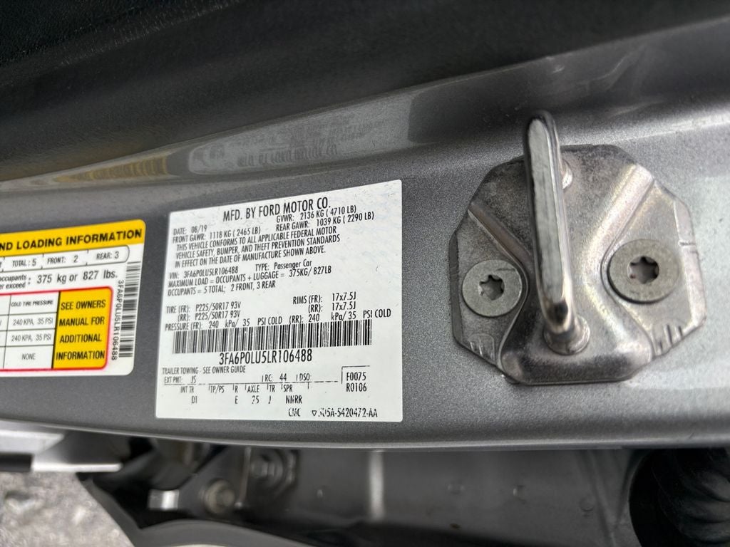 2020 Ford Fusion Hybrid SE