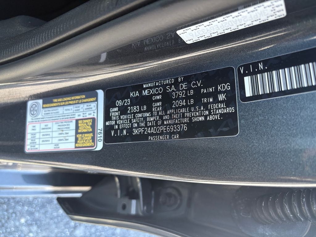 2023 Kia Forte LXS