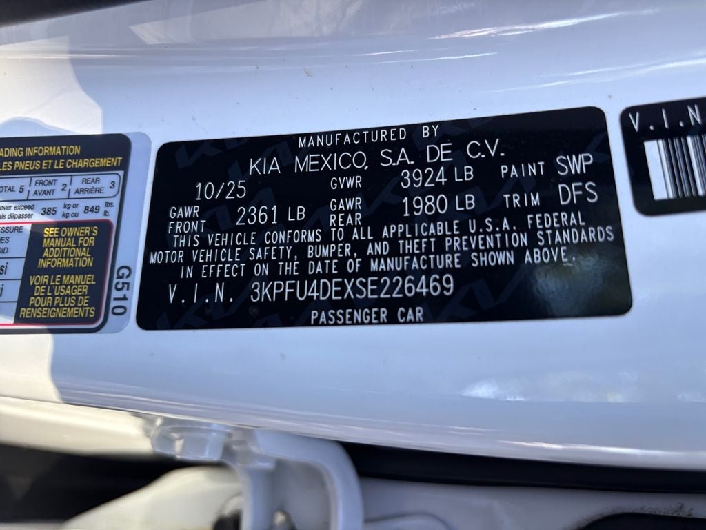 2025 Kia K4 EX