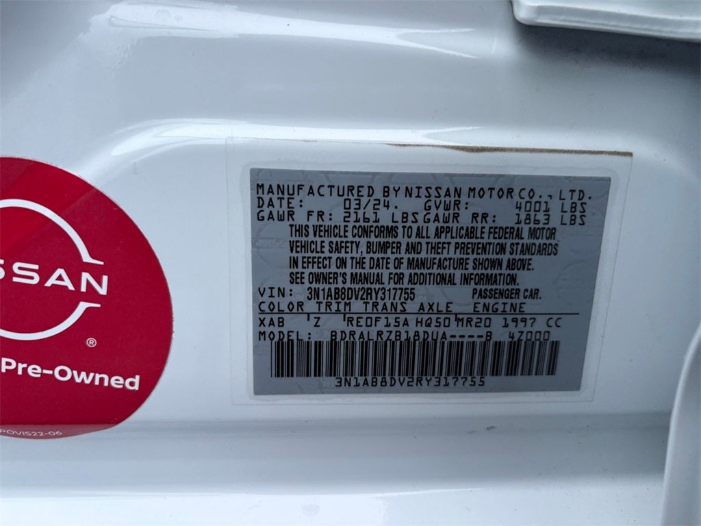 2024 Nissan Sentra SR