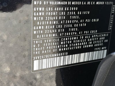 2022 Volkswagen Taos 1.5T SEL