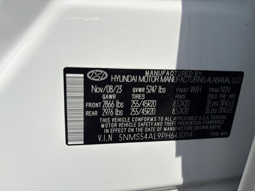 2023 Hyundai Santa Fe Calligraphy