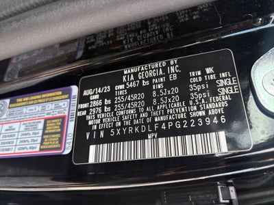 2023 Kia Sorento SX