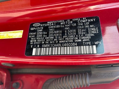 2020 Hyundai Kona SE