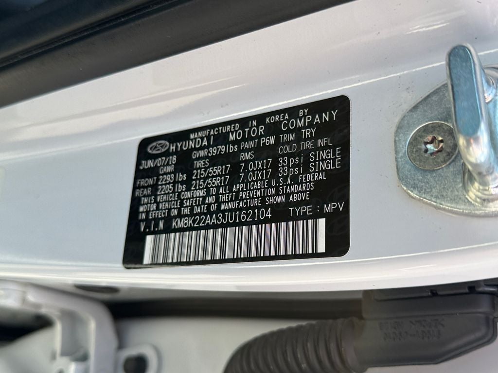 2018 Hyundai Kona SEL