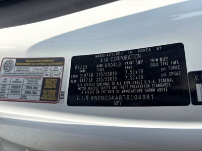 2026 Kia Carnival Hybrid EX