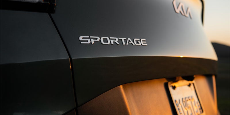Exterior Showing 2025 Sportage Model Name Frederick, MD