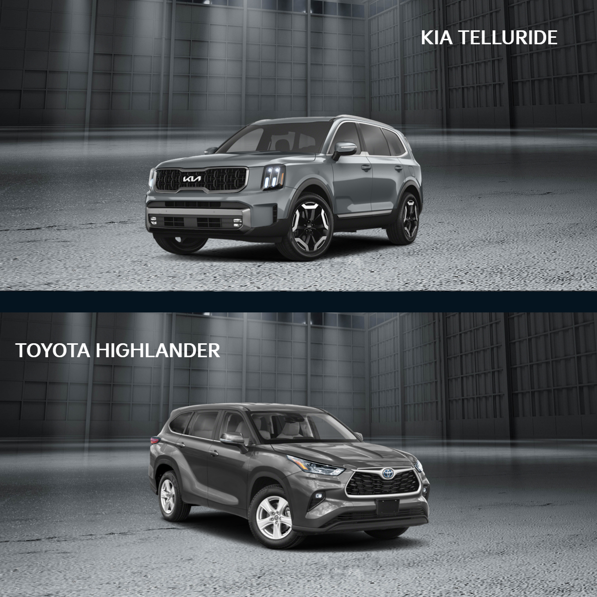 2024 Kia Telluride vs. Toyota Highlander Frederick, MD