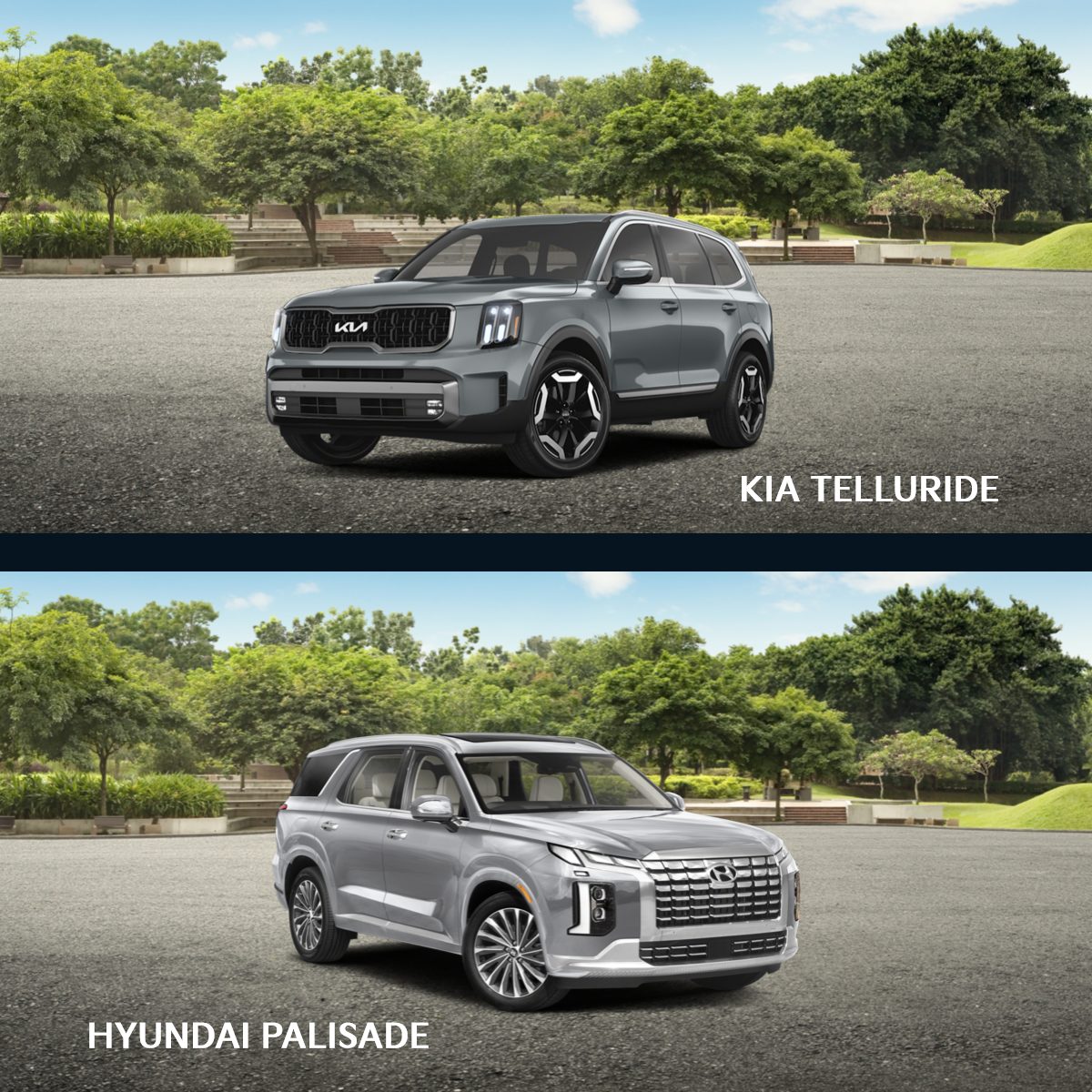 Kia Telluride vs. Hyundai Palisade Frederick, MD